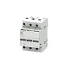 Siemens Saugiklių laikiklis cilindriniams įdėklams 1038 mm 32A 3P su LED diodu (3NW7034-2)