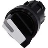 Siemens 22mm palaikomasis jungiklis apvali medžiaga juoda / balta kr rašiklis 2 Ps O- I 3SU1002- 2BF60- 0AA0