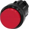 Siemens Aukštas mygtukas 22 mm apvalus raudonas plastikas su spyruokliniu grąžinimu 3SU1000-0BB20-0AA0