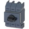 Siemens 3P jungiklio atjungiklis wlk02 100A, pilkas, tiesioginės pavaros, centrinis priekinis tvirtinimo rėmas, jungtys 3KD0532-2LG20-3
