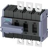 Siemens 3P jungiklio atjungiklis wlk2 250A sukamasis saugiklis pilkas priekinis montavimas kairėje plokščios sriegio jungtys 3KD3832-0NE10-0