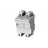 Siemens Saugiklių lizdas cilindriniams saugikliams 22x58mm 100A 2 polių. DIN bėgeliui 3NW7221