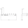 Siemens šukinė jungimo šyna 16qmm 3x1 fazės +HS ilgis 214mm 5ST3713