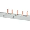 Siemens 5ST3624 3P 10mm2 kaiščio šyna, 11 modulių (RCCB 3+N dešinėje pusėje) pilna izoliacija 5ST3624