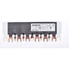 Siemens 3RV1915-1AB 3P šyna (6 moduliai), skirta 2 3RV1915-1AB automatiniams jungikliams