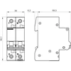 Siemens 5SL6516-7 Grandinės pertraukiklis 1+N C 16A 6kA AC 5SL6516-7