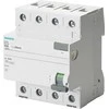 Siemens 5SV4346-0 Liekamosios srovės grandinės pertraukiklis 4P 63A 0,03A Tipas AC 30mA 400V SENTRON 5SV4346-0