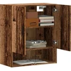 Sieninė Spinta Old Wood 60x31x70 cm Inžinierinė mediena