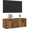 TV staliukas Sieninė TV spintelė, medienos, 80x30x30cm, apdirbta mediena