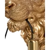 Sieninis šviestuvas Beliani Lion sieninė lempa SIMBA Gold