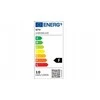 Sieninis šviestuvas GTV NARIN LED fasado šviestuvas 10W 1000lm 4000K IP54 AC220-240V juodas LD-NAR10WB-10