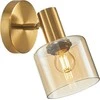 Italux Sieninis šviestuvas Santia WL-65342-1 BRO+AMBER