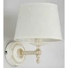 Sieninis šviestuvas Kinkiet Alfa Kinkiet Roksana 18530 lampa oprawa ścienna 1x40W E14 balta
