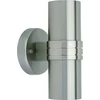 Lauko sieninis šviestuvas IP44 Hanni Brilliant 2x3W GU10 H14cm chromo spalvos