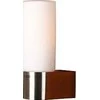 Candellux sieninis šviestuvas MIRROR WALL LAMP 1x40W E14 Matinis NICKEL (21-84500) Candellux