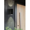 Sieninis šviestuvas Kinkiet EGLO Outdoor wall light EGLO SCOGLIERA-E, IP44, 2 x 5 W, GU10, juodas, 7 x 9 x 14 cm