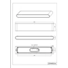 Sieninis šviestuvas Trio 8W LED sieninis lauko šviestuvas THAMES II, antracito sp., 3000K, IP54