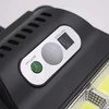 Sieninis šviestuvas Kinkiet LTC Lampa solarna LTC 4x LED COB,4W su judesio jutikliu,zmierzchu , pilot su akumulatorem 1200mAh