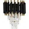 Mdeco Elem Toledo 6260/1 TR BL sieninis šviestuvas sieninis šviestuvas 1x60W E27 auksinis/juodas