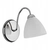 Sieninis šviestuvas Alfa Ariel 1x60W E27 baltas/chromuotas 22600
