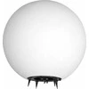 Sieninis šviestuvas Orno LUNA II sodo rutulinis šviestuvas, E27, maks. 18 W, IP65, baltas, Ω280