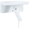 Sieninis šviestuvas Paulmann Sieninė lempa JERIK LED 2,4W 3-STEP DIM 160lm 3000K USB-C 230V su jungikliu Balta matinė / metalinė