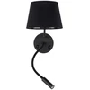 Sieninis šviestuvas MAJA Juodas 10081 TK Lighting skaitymo lempa