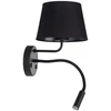 Sieninis šviestuvas MAJA Juodas 10081 TK Lighting skaitymo lempa