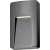 Orno SLIGO LED 3W, fasadinis šviestuvas, 240lm, IP65, 4000K, stačiakampis, pilkas