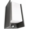 Philips BRIDGE ANTRACITO SIENINIS SIENINIS ŠVIESTUVAS SU JUDESIO JUTIKLIU 1X E27/ 42W ALIUMINIS/ PLASTIKAS