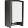 Sien.lauko šviestuvas su jud.jutikliu IP44 Bridge Philips 15W E27 antracito spalvos