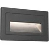 Sieninis šviestuvas Paulmann Sieninės lempos fasado šviestuvas 230V OWŚ Ilgas 4W IP44 3000K 103x62 mm Aliuminis