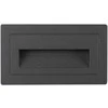 Sieninis šviestuvas Paulmann Sieninės lempos fasado šviestuvas 230V OWŚ Ilgas 4W IP44 3000K 103x62 mm Aliuminis
