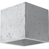 Sollux Sieninis šviestuvas QUAD beton