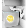 Sifonas granitinėms plautuvėms Deante Space-Saver ZXY_9973, Steel