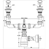 Sifonas McAlpine Dvigubas 1,5 "Butelis Sifonas (CDBAWT-P)