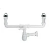 Sifonas McAlpine Dvigubas 1,5 "Butelis Sifonas (CDBAWT-P)