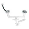 Sifonas McAlpine dvigubas 1,5 "(HC7HC12R- POL1)