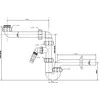 Sifonas McAlpine Single 1,5 "(HC7HC13)