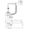 Sifonas McAlpine Single 1,5 "(HC7HC17PR)