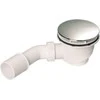 Sifonas McAlpine Pastlokinis sifonas su 90mm chromo dangteliu (HC27-CPN-PB)
