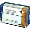 Sigel Sigel VA110, Plastic, Transparent, 100 cards, 86 x 56 mm, 95 mm, 30 mm