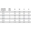 SiGMA-Li Paviršiaus montuojama spintelė 8 skyriai 585/145/585 - SZN-3