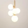 Pakabinamas šviestuvas Lampa wisząca Sigma Perla 33607 lampa wisząca zwis balta kule ball 5x12W G9 balta/smėlio sp.