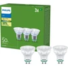 „Signify Philips Classic LED-A-Label“ lempa 50 W GU10, 3 vnt., P