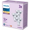 Signify Philips LED classic Lampa 35W GU10 Šilta balta 255lm Sidabrinė 3vnt P