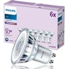 Signify Philips LED classic Lampe 50W GU10 Zimna biel 390 lm Sidabrinė 6erP