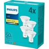 Signify Philips LED klasikinė lempa 50W GU10 šiltai balta 345lm balta 4 pakuotės