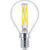 Signify Philips LED classic WarmGlow lašo formos lemputė 25W E14 skaidri, reguliuojamo ryškumo