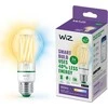 „Signify WiZ Baltas“ 60 W E27 A60 standartinė kaitrinė lemputė, skaidri, reguliuojamo ilgio, vienguba